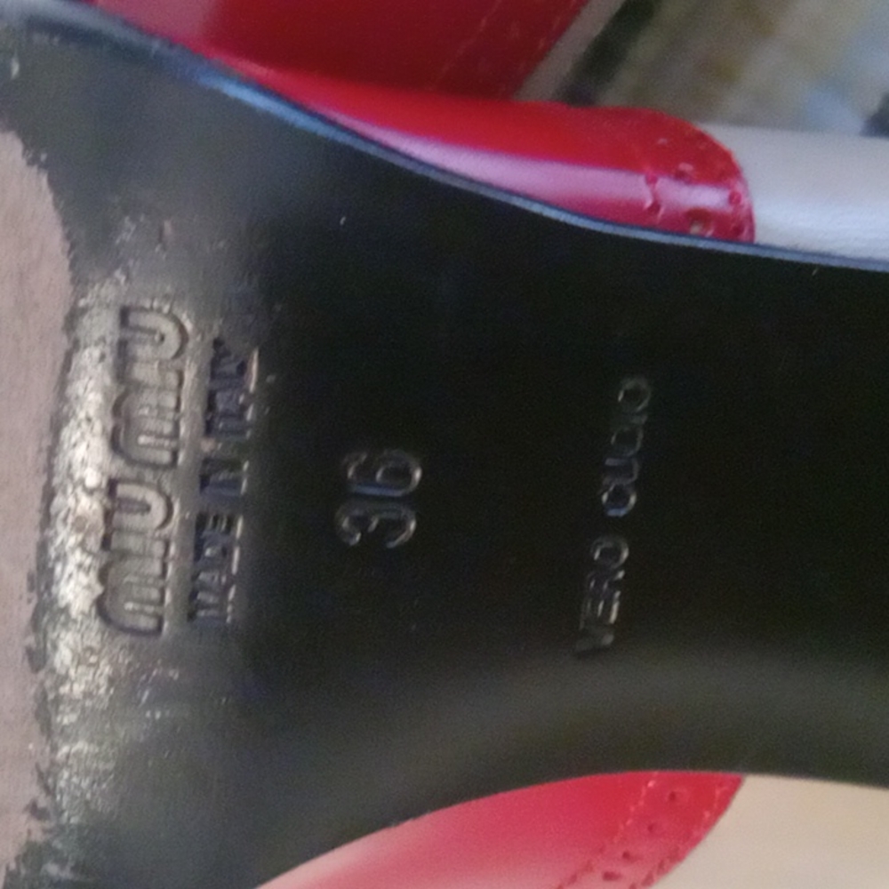 Miu Miu Red And Grey Spectstors - image 4